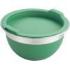 image:imageTramontina 10 Pc Covered Stainless Steel and Silicone Mixing Bowl Set Mint GreenMint Green
