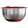 image:imageTramontina 14piece Stainless Steel Mixing Bowl Set with Red Lids 80202508DS