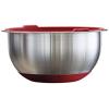 image:imageTramontina 14piece Stainless Steel Mixing Bowl Set with Red Lids 80202508DS