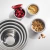image:imageTramontina 14piece Stainless Steel Mixing Bowl Set with Red Lids 80202508DS