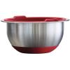 image:imageTramontina 14piece Stainless Steel Mixing Bowl Set with Red Lids 80202508DS