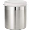 image:imageTramontina Canister Set Stainless Steel 4 Pc White Plastic Lids 80204023DS