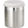 image:imageTramontina Canister Set Stainless Steel 4 Pc White Plastic Lids 80204023DS