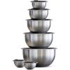 image:imageTramontina Covered Mixing Bowls Stainless Steel 14 Pc Gray 80202507DS