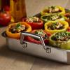 image:imageTramontina 135Inch Stainless Steel Roasting Pan with Rack Turkey Roaster for Oven Dishwasher Safe Made in Brazil15Inch