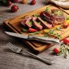 image:imageTramontina Churrasco 8Piece Silverware Set 5Inch Stainless Steel HighCarbon Blade Pointed Tip Kitchen Steak Knives and Forks DishwasherSafe8piece