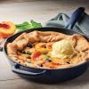 image:imageTramontina Bestow Enameled Cast Iron Grill Pan with Press 11inch Latte with Gold KnobBlue
