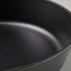 image:imageTramontina Bestow Enameled Cast Iron Grill Pan with Press 11inch Latte with Gold KnobSmoke