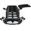 image:imageTramontina Ceramic Non Stick 6Piece Nesting Sauce Pan Set with Lids  Stackable Nonstick Cookware Set Dishwasher and Oven Safe WhiteGray