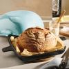 image:imageTramontina Cultura 2in1 Enameled Cast Iron Dutch Oven Pot with Reversible Lid Griddle and Trivet Oven Safe 65Quart MultiCooker Starlight BlueStarlight Blue