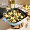 image:imageTramontina Cultura 2in1 Enameled Cast Iron Dutch Oven Pot with Reversible Lid Griddle and Trivet Oven Safe 65Quart MultiCooker Starlight BlueStarlight Blue