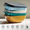 image:imageTramontina Cultura 2in1 Enameled Cast Iron Dutch Oven Pot with Reversible Lid Griddle and Trivet Oven Safe 65Quart MultiCooker Starlight BlueTeal Green