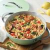 image:imageTramontina Fiora 425Quart Multipurpose Ceramic Non Stick Cooking Pan with Lid MintMint