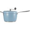 image:imageTramontina Golden Pop Popcorn Maker 55Quart Stainless Steel Stovetop Popcorn Popper Compatible with All Stovetops  WhiteBlue