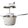 image:imageTramontina Golden Pop Popcorn Maker 55Quart Stainless Steel Stovetop Popcorn Popper Compatible with All Stovetops  WhiteWhite