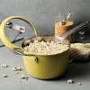 image:imageTramontina Golden Pop Popcorn Maker 55Quart Stainless Steel Stovetop Popcorn Popper Compatible with All Stovetops  WhiteYellow