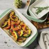 image:imageTramontina Mae 3Piece Ceramic Porcelain Baking Pans Set Non Stick Casserole Dishes for Oven Rectangular Bakeware for Lasagna Cakes and Loafs BlackCactus