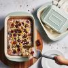 image:imageTramontina Mae 3Piece Ceramic Porcelain Baking Pans Set Non Stick Casserole Dishes for Oven Rectangular Bakeware for Lasagna Cakes and Loafs BlackMint