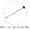 image:imageTramontina Pro Series Forged 6Inch Chef Knife Stainfree HighCarbon Steel Kitchen Knives for Cooking10Inch Sharpening Rod