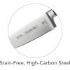 image:imageTramontina Pro Series Forged 6Inch Chef Knife Stainfree HighCarbon Steel Kitchen Knives for Cooking6Inch Chefs Knife