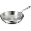 image:imageTramontina Tempo TriPly Base Stainless Steel 12Inch Large Frying Pan InductionReady Skillet OvenSafe DishwasherSafeFry Pan