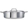 image:imageTramontina Utsava TriPly Clad Stainless Steel 10Inch Square Grill Pan with Ceramic Non Stick Interior InductionReadyCasserole
