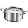 image:imageTramontina Utsava TriPly Clad Stainless Steel 10Inch Square Grill Pan with Ceramic Non Stick Interior InductionReadyCasserole