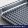 image:imageTramontina Utsava TriPly Clad Stainless Steel 10Inch Square Grill Pan with Ceramic Non Stick Interior InductionReadyGrill Pan