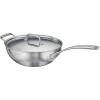 image:imageTramontina Utsava TriPly Clad Stainless Steel 10Inch Square Grill Pan with Ceramic Non Stick Interior InductionReadyWok