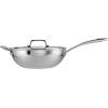image:imageTramontina Utsava TriPly Clad Stainless Steel 10Inch Square Grill Pan with Ceramic Non Stick Interior InductionReadyWok