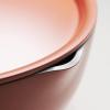 image:imageTramontina Vue AllinOne Plus Pan Set 5Quart Ceramic Non Stick Cooking Pan with Glass Lid Steamer Insert Beechwood Utensils Splatter Screen Pot Holder GreenOrange