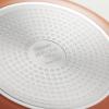 image:imageTramontina Vue AllinOne Plus Pan Set 5Quart Ceramic Non Stick Cooking Pan with Glass Lid Steamer Insert Beechwood Utensils Splatter Screen Pot Holder GreenOrange