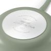 image:imageTramontina Vue AllinOne Plus Pan Set 5Quart Ceramic Non Stick Cooking Pan with Glass Lid Steamer Insert Beechwood Utensils Splatter Screen Pot Holder GreenGreen