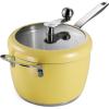 image:imageTramontina Golden Pop Popcorn Maker 55Quart Stainless Steel Stovetop Popcorn Popper Compatible with All Stovetops  WhiteYellow