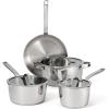 image:imageTramontina Tempo TriPly Base Stainless Steel 12Inch Large Frying Pan InductionReady Skillet OvenSafe DishwasherSafeCookware Set