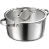 image:imageTramontina Tempo TriPly Base Stainless Steel 12Inch Large Frying Pan InductionReady Skillet OvenSafe DishwasherSafeDutch Oven