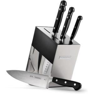 image:imageTramontina Pro Series Forged 3Piece Precision Kitchen Knife Set7Piece Block Set