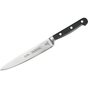 image:imageTramontina Pro Series Forged 4Inch Paring Knife Stainfree HighCarbon Steel Small Kitchen Knives for Cooking6Inch Utility Knife