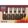 image:imageTramontina 12 Piece Silverware Set  Dark brown handle utensils set