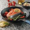 image:imageTramontina Carbon Steel 85Inch Small Frying Pan with Silicone Grip Naturally Non Stick Skillet Oven Safe10 Inch
