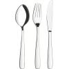 image:imageTramontina Cutlery Set with Steak Knives 12 Piece Sharp Knife and Fork Set with Wooden Handles Camping Kitchen Rustic Dishwasher Safe 29899199Stainless Steel