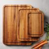 image:imageTramontina FSC Certified Brazilian Tigerwood Cutting and Serving Board Set  3 Pack 15 x 11in 12 x 8in 9 x 6in 81000050DS3 Pack