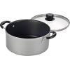 image:imageTramontina Primaware 15Piece Non Stick Cookware Set with Lids and Utensils Aluminum Nonstick Pots and Pans Kitchen Set StormSilver