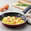 image:imageTramontina Sicilia 10Piece Non Stick Cookware Set with Glass Lids Aluminum Nonstick Pots and Pans Kitchen Set HazelnutRaspberry