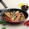image:imageTramontina Sicilia 10Piece Non Stick Cookware Set with Glass Lids Aluminum Nonstick Pots and Pans Kitchen Set HazelnutRaspberry