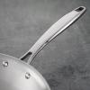 image:imageTramontina Signature TriPly Clad Stainless Steel 2Quart Sauce Pan with Lid InductionReady DishwasherSafe NSFCertified Made in BrazilFRY PAN