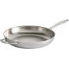 image:imageTramontina Signature TriPly Clad Stainless Steel 2Quart Sauce Pan with Lid InductionReady DishwasherSafe NSFCertified Made in BrazilFRY PAN
