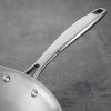 image:imageTramontina Signature TriPly Clad Stainless Steel 2Quart Sauce Pan with Lid InductionReady DishwasherSafe NSFCertified Made in BrazilFRY PAN
