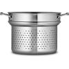 image:imageTramontina Signature TriPly Clad Stainless Steel 2Quart Sauce Pan with Lid InductionReady DishwasherSafe NSFCertified Made in BrazilPASTA INSERT
