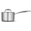 image:imageTramontina Signature TriPly Clad Stainless Steel 2Quart Sauce Pan with Lid InductionReady DishwasherSafe NSFCertified Made in BrazilSAUCE PAN